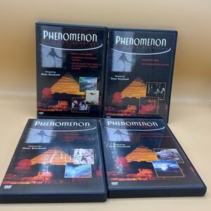 Phenomenon The Lost Archives DVD Collection lot of 4 Dean Stockwell - paranormal